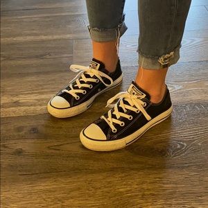 Black Low Top Converse